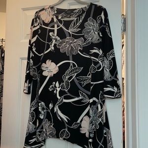 Long sleeve floral shirt